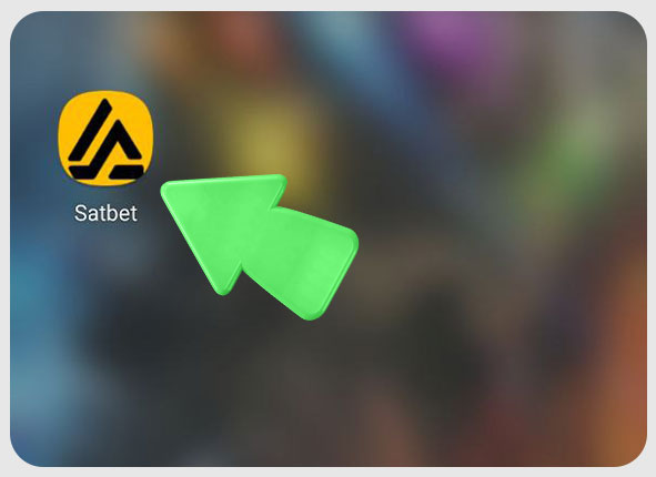 SatBet app logo.