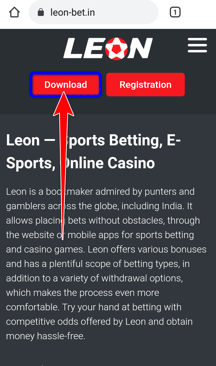 leon india betting site