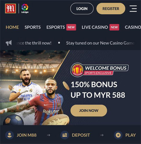 M88 APK — official website